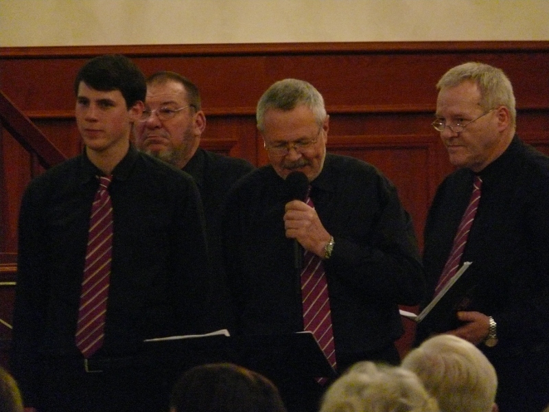 05.11.2011: Blech trifft Stimme  4. Konzert mit dem Blasmusikverein